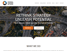 Tablet Screenshot of integralstrategy.net